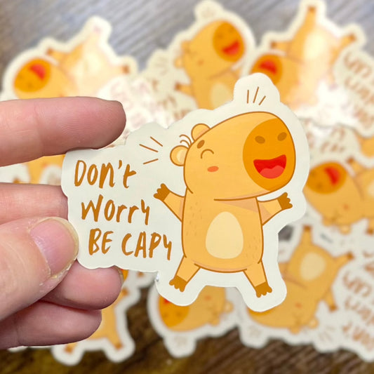 Be Capy Sticker